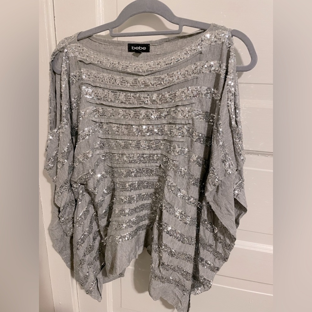 Bebe sequins top
